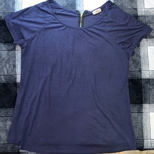 Free Kisses Soft Blue Top